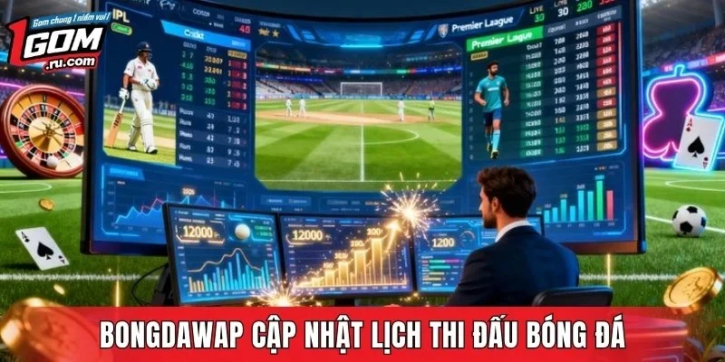 Bongdawap cập nhật lịch thi đấu bóng đá