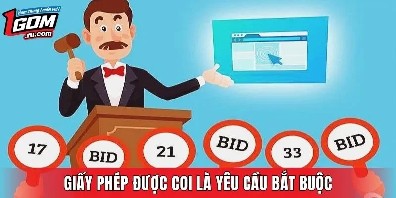 Giấy phép được coi là yêu cầu bắt buộc