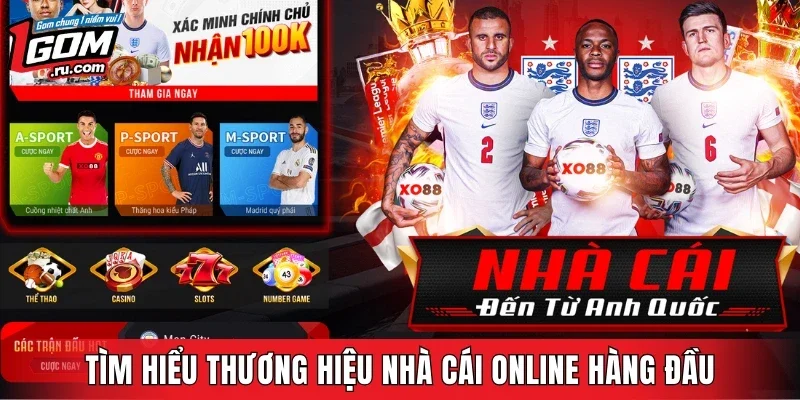 Tìm hiểu thương hiệu nhà cái online hàng đầu