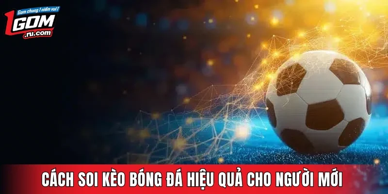 Cách soi kèo bóng đá hiệu quả cho người mới 