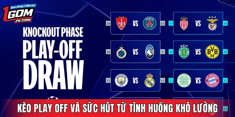 Kèo play off và sức hút từ những tình huống khó lường